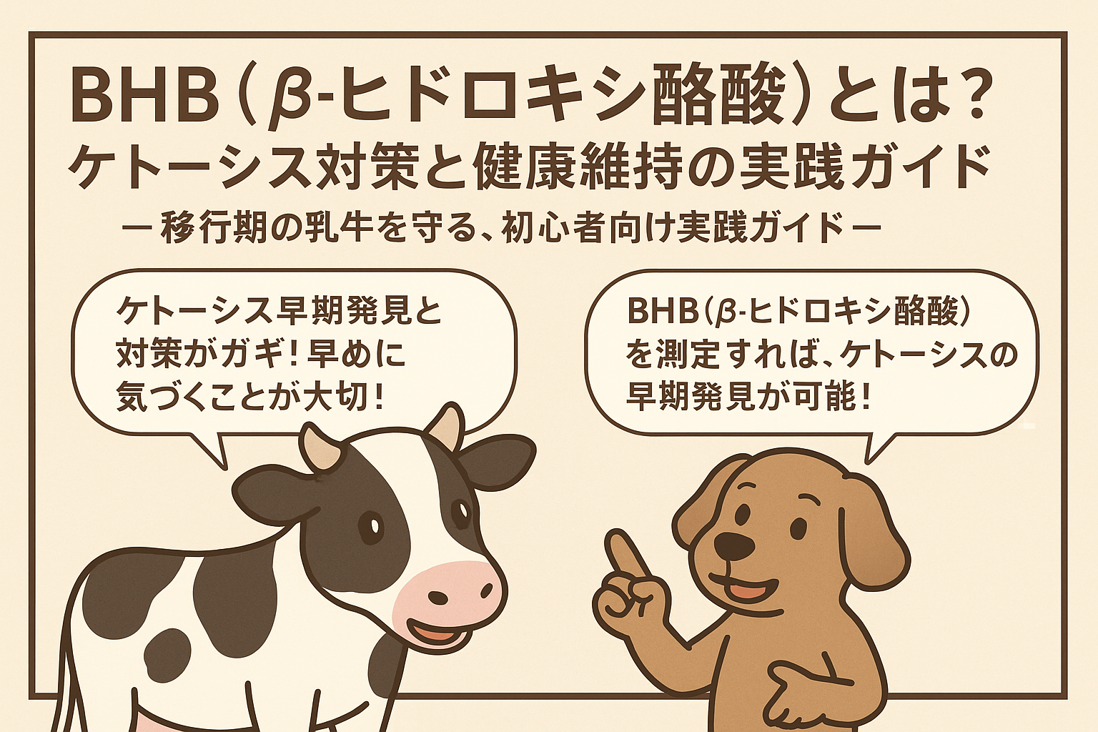 乳牛 ケトーシス BHB 測定 早期発見 対策