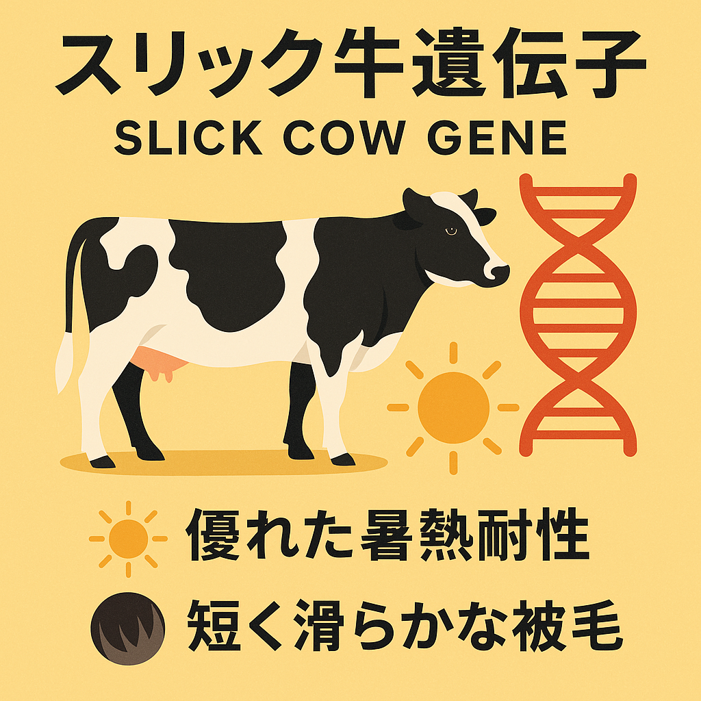 Slick gene in dairy cattle for improved heat tolerance and sustainable livestock breeding