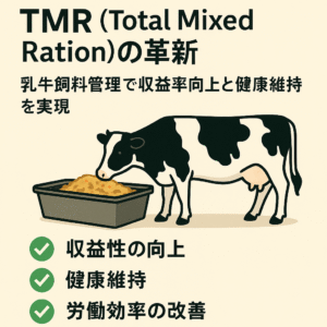 TMR(Total Mixed Ration)とは?放し飼い牛舎に多く使われる飼料管理方法 | らくする|酪農専門メディア