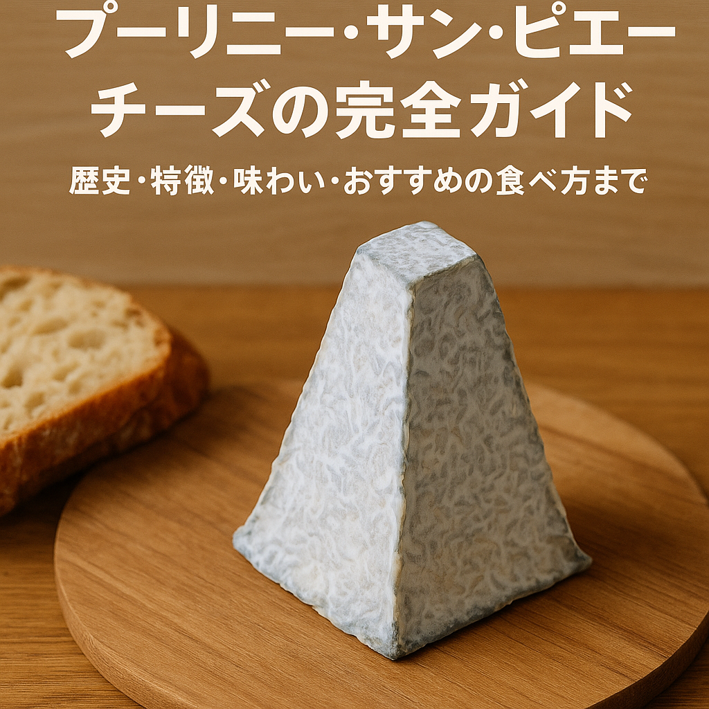 プーリニー・サン・ピエールチーズ｜フランス産ピラミッド型シェーブルAOP