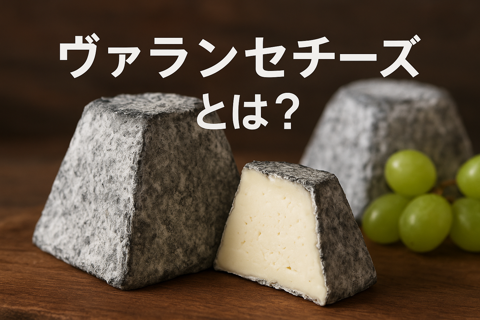 ヴァランセチーズ（Valençay） ピラミッド型・灰まぶしの外皮とクリーミーな断面｜フランス山羊チーズ