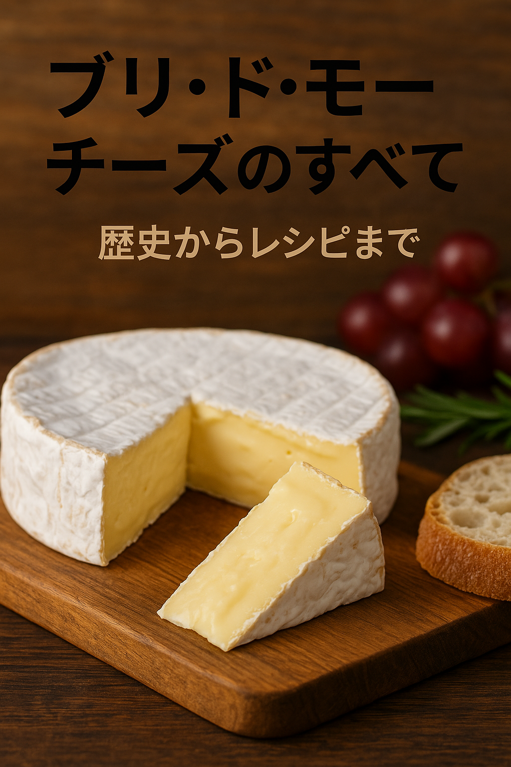 ブリ・ド・モー チーズの歴史とレシピの紹介