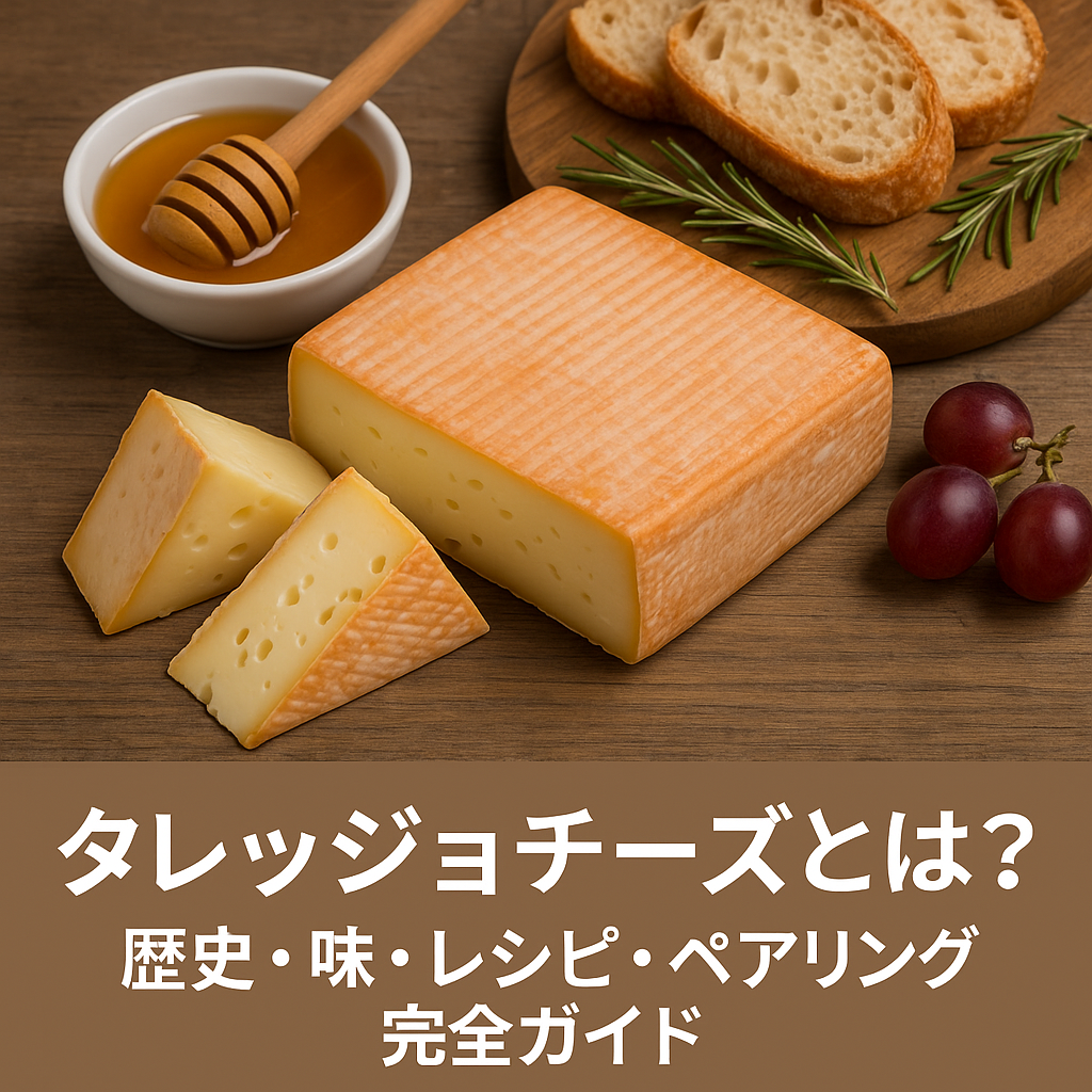 タレッジョチーズとフルーツ・ワインのペアリング