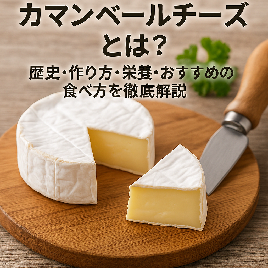 カマンベールチーズとは 歴史 作り方 食べ方 栄養