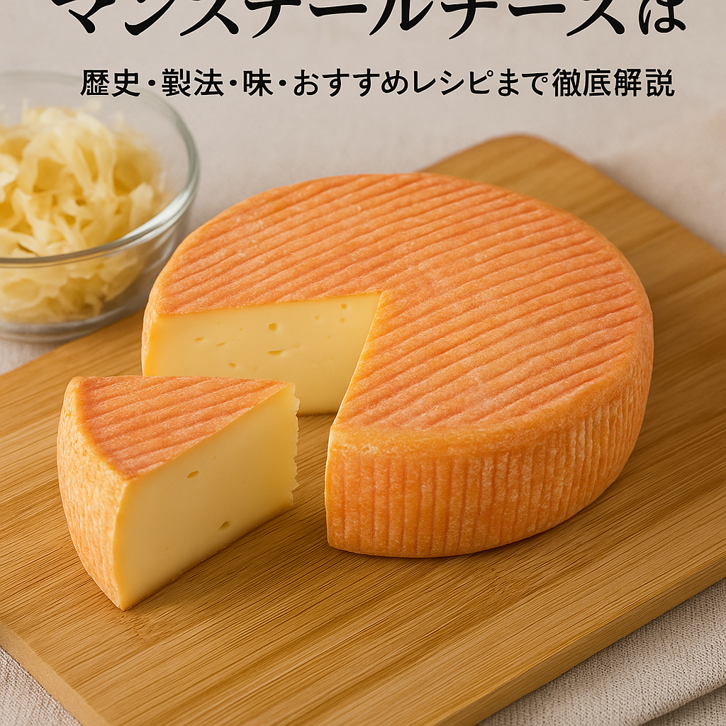 マンステールチーズ クリーミーで香り豊か