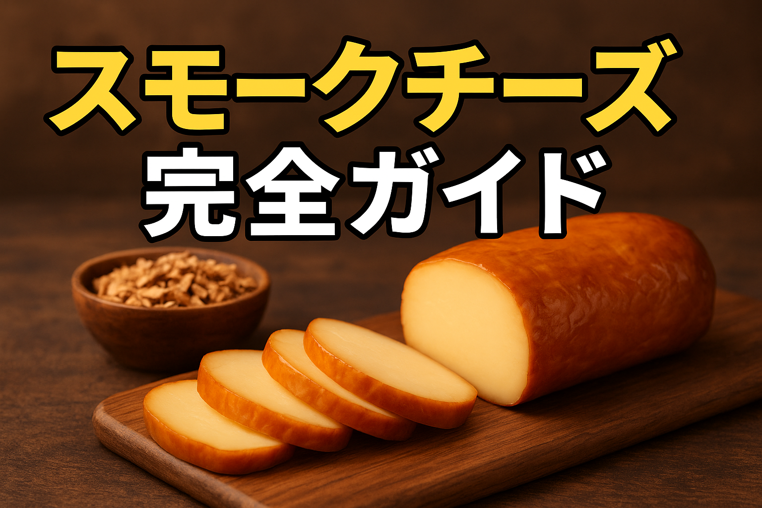 スモークチーズの種類と作り方を紹介する香ばしいチーズ画像