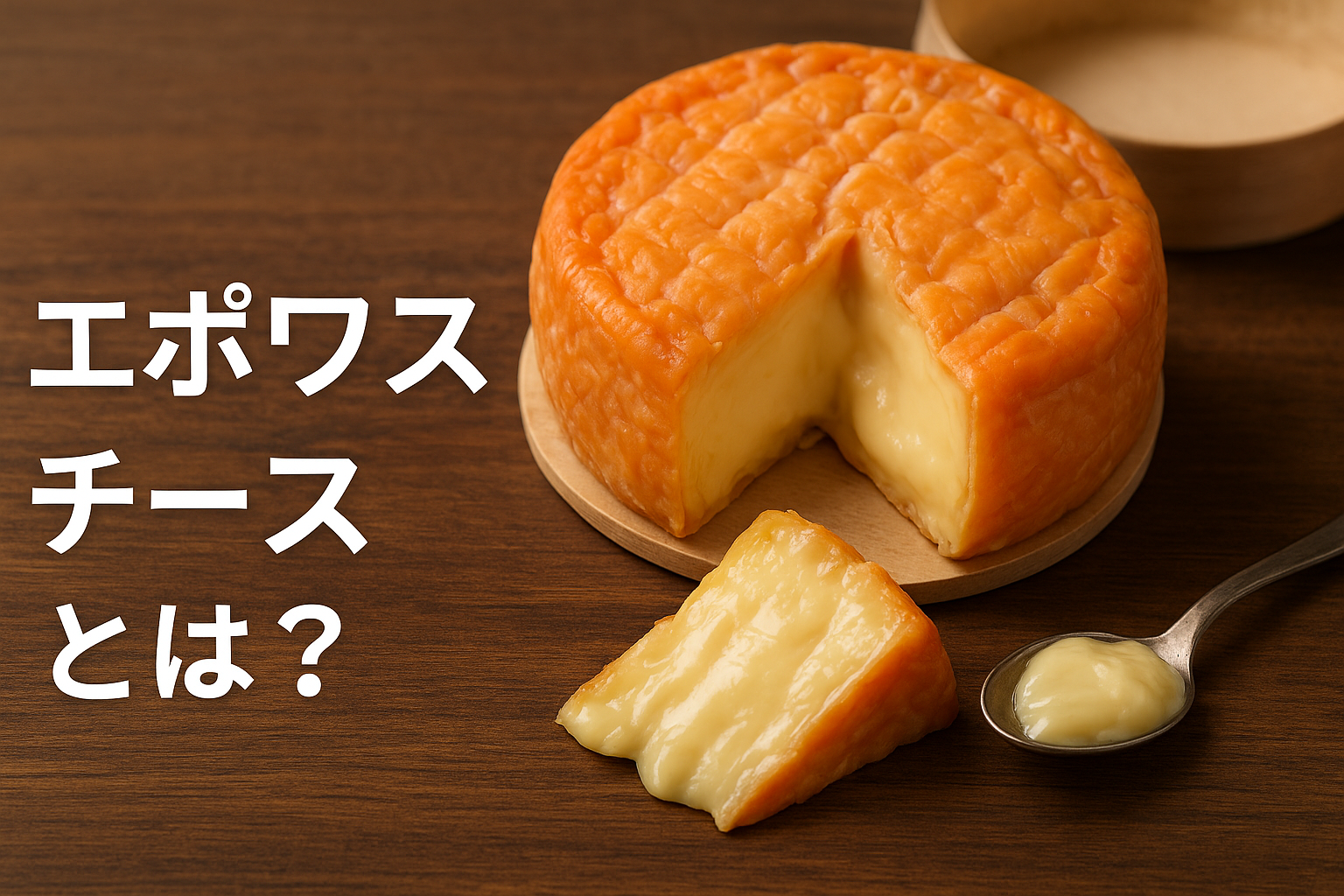 フランス産エポワスチーズの特徴・歴史・製法・味わいを解説する画像