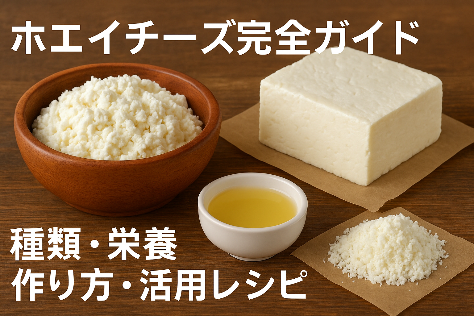 ホエイチーズの種類と栄養・作り方・活用レシピを解説する完全ガイドのアイキャッチ画像