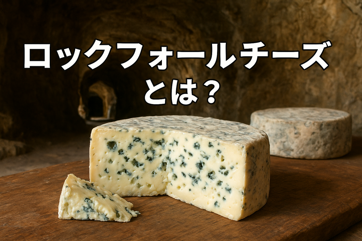 ロックフォールチーズとは｜特徴・歴史・食べ方を解説する青カビチーズの写真