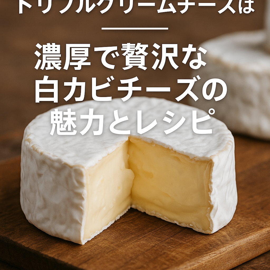 トリプルクリームチーズの断面とおすすめブランド