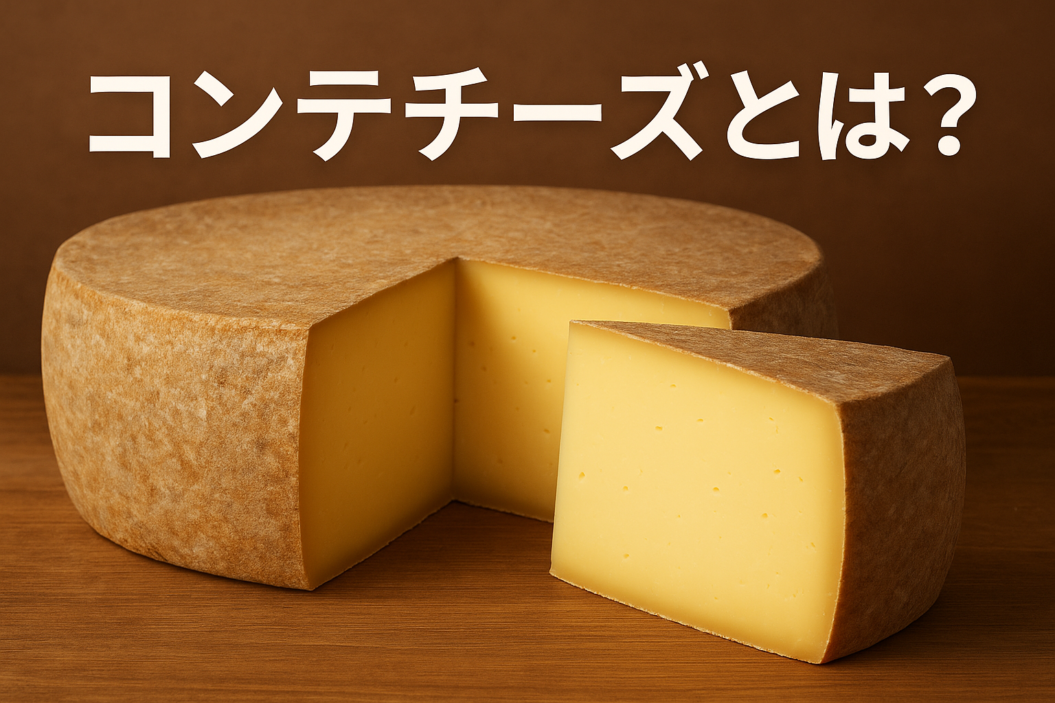 コンテチーズとは｜フランス産ハードチーズの特徴と魅力