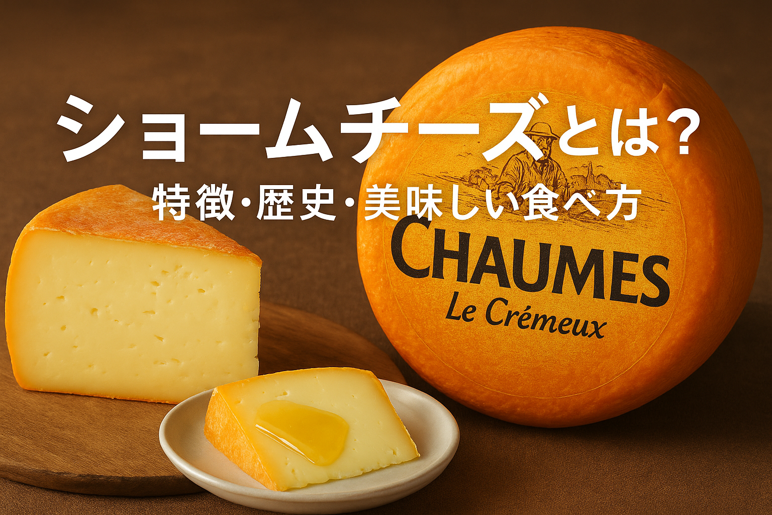 ショームチーズとは？特徴・歴史・美味しい食べ方を解説するアイキャッチ画像