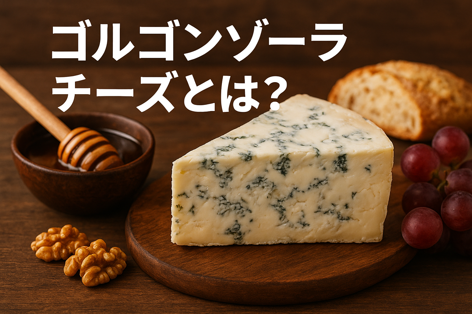 ゴルゴンゾーラチーズとは｜特徴・歴史・食べ方・レシピを解説する記事のアイキャッチ画像
