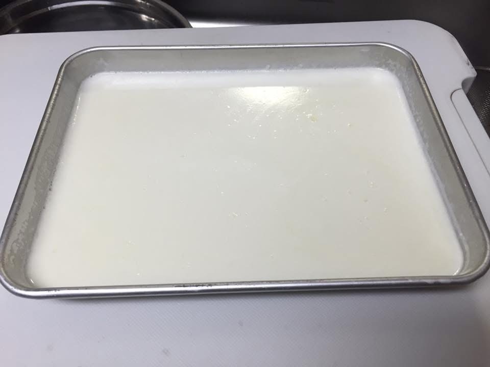 牛乳を大量に使った簡単ミルク寒天の手作りデザート