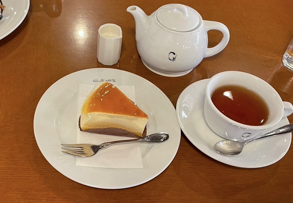 濃厚なニューヨークチーズケーキ