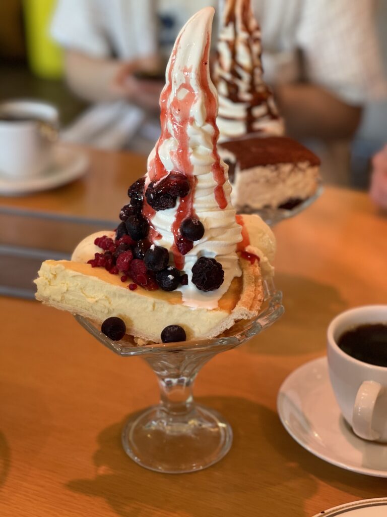 ニューヨークチーズケーキパフェ