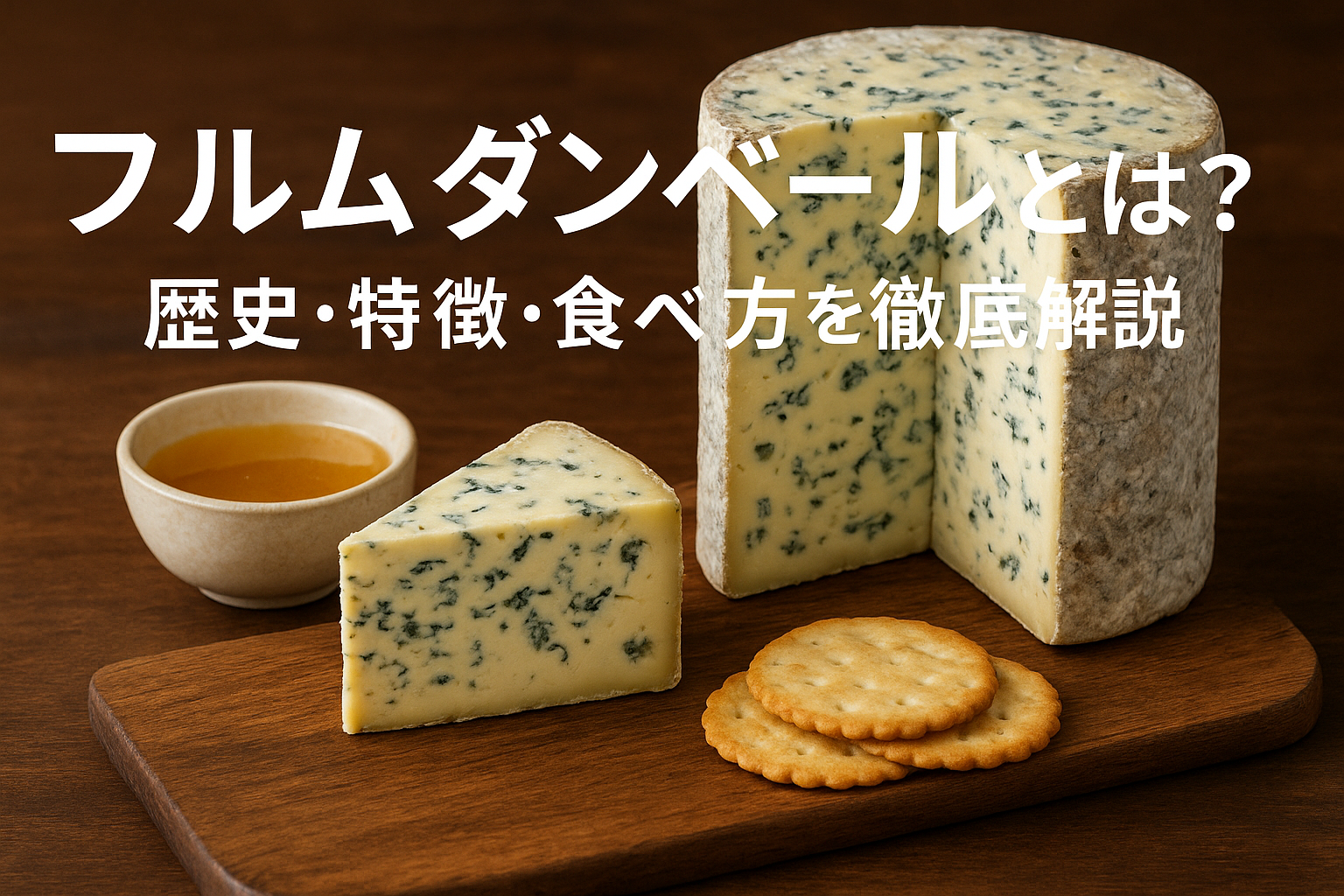 フルム・ダンベールの円筒形ブルーチーズ｜マイルドでクリーミーなフランス産チーズ