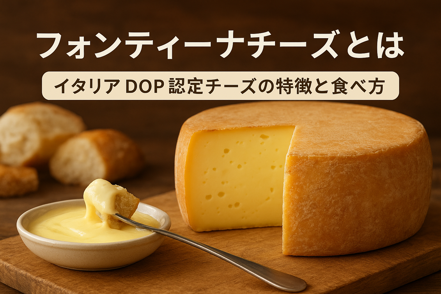 フォンティーナチーズとは｜イタリアDOP認定チーズの特徴と食べ方