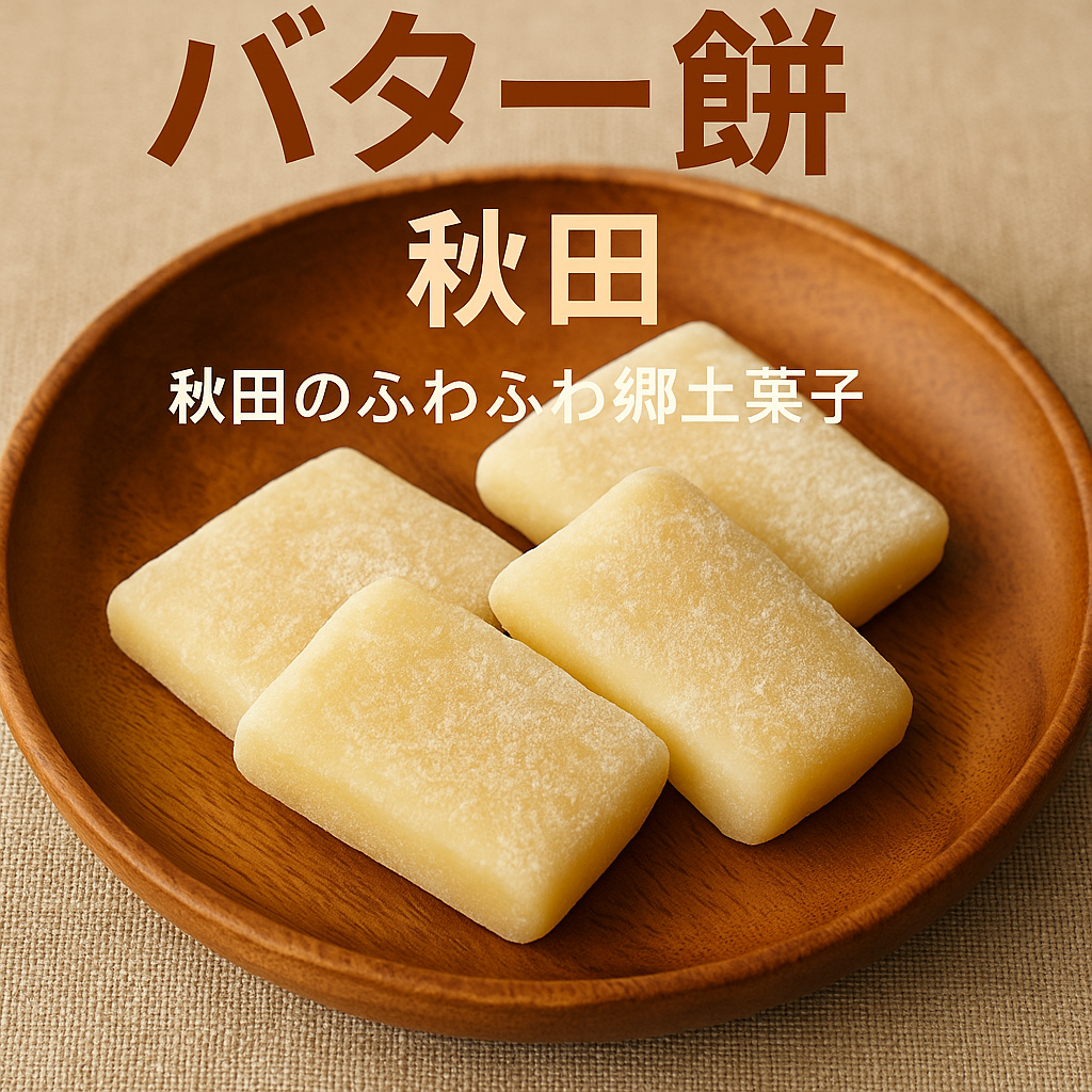 秋田名物バター餅｜北秋田発祥の郷土菓子とおすすめ店