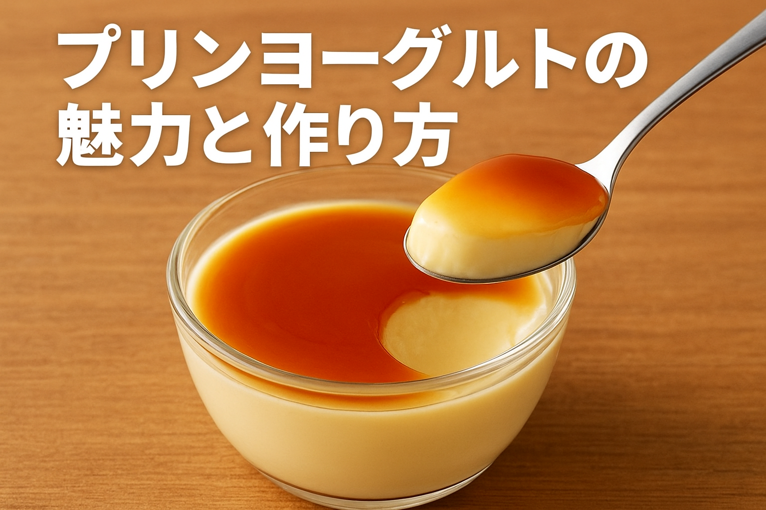 プリンヨーグルト｜プリンのような風味とヨーグルトの健康性