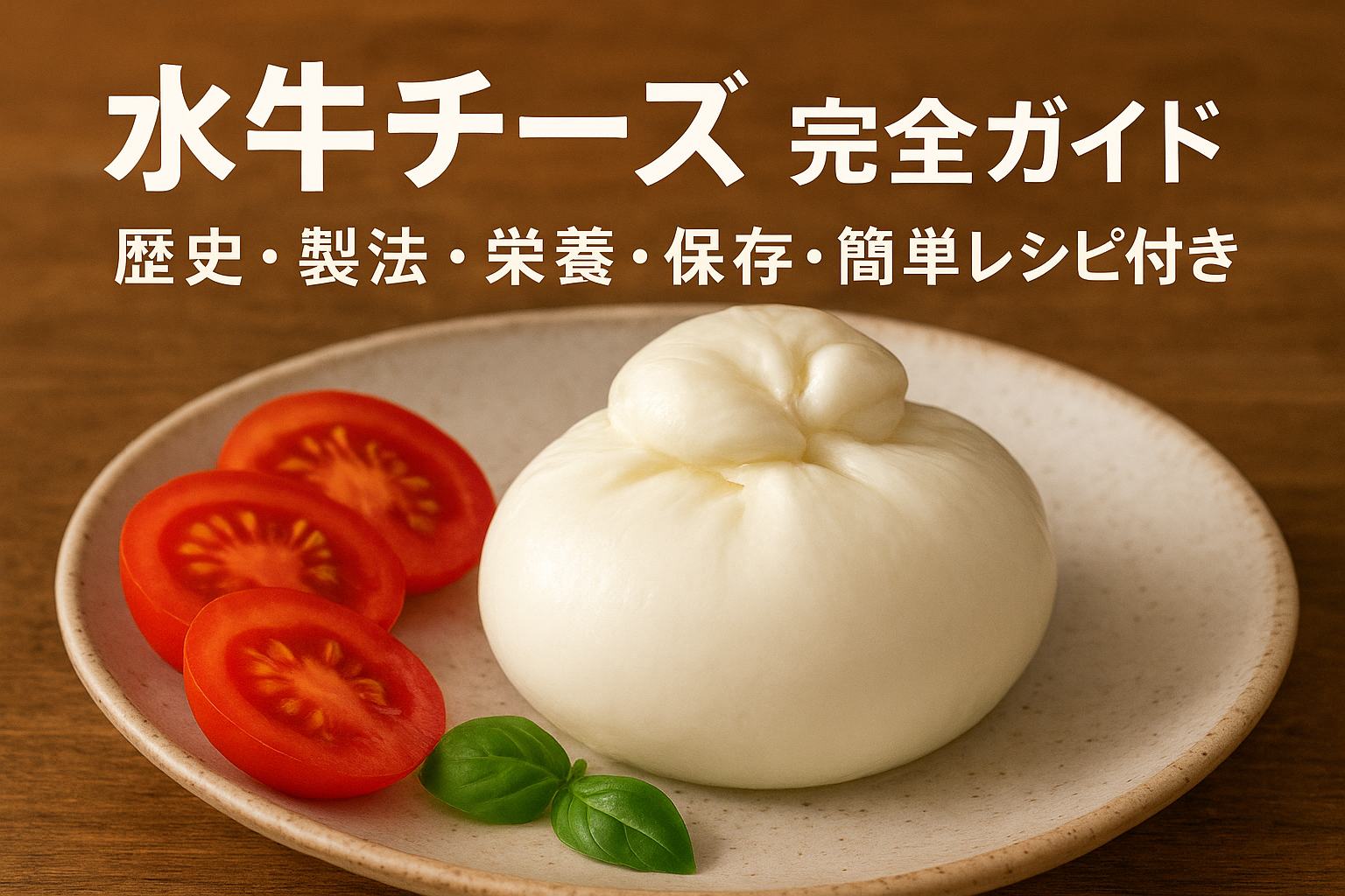 水牛チーズ モッツァレッラ・ディ・ブファラの特徴と歴史 解説画像