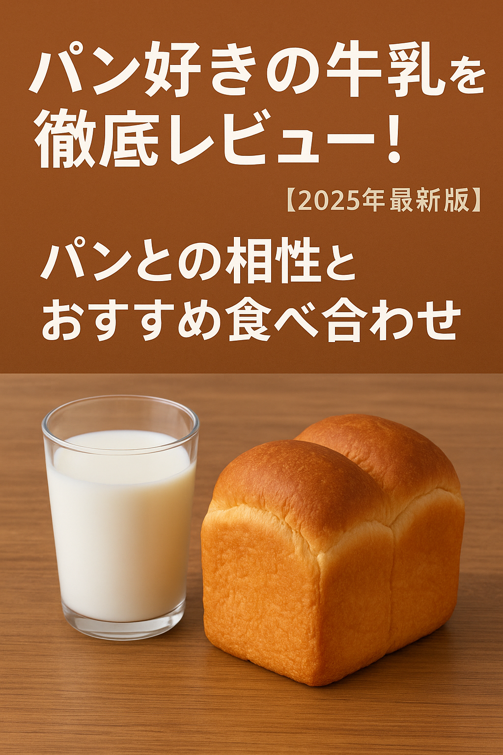 パン好きの牛乳とパンの相性レビュー｜北海道産生乳100％のミルク
