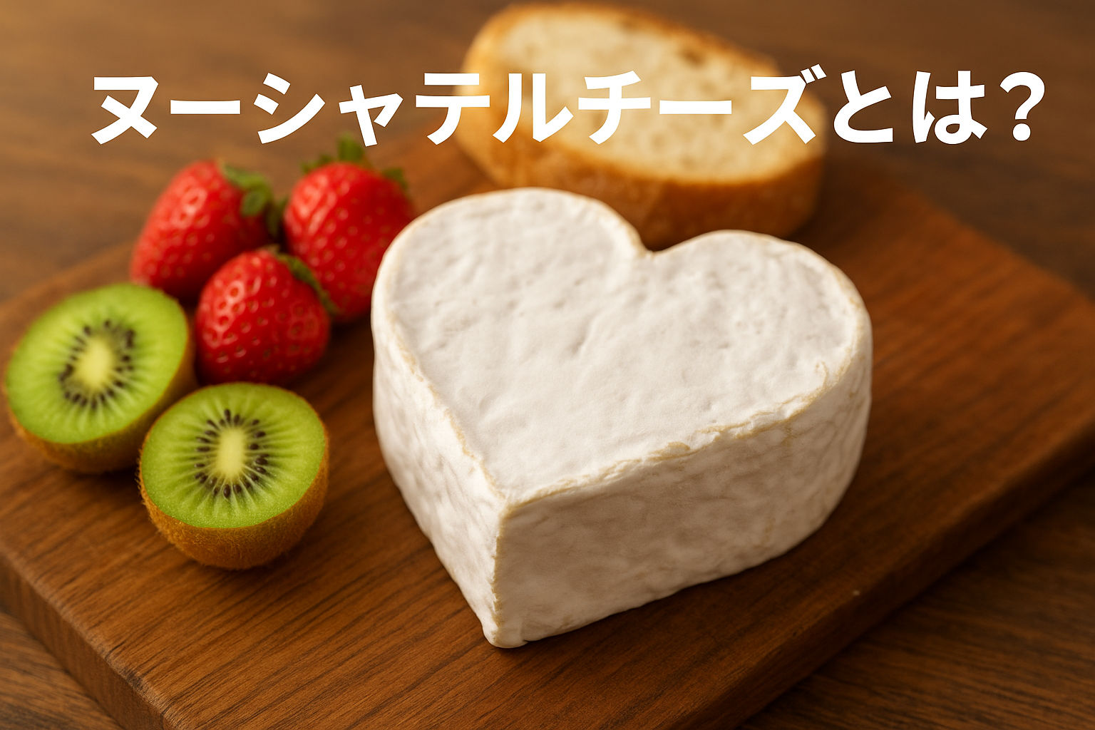 ヌーシャテルチーズ｜ノルマンディー伝統のハート型白カビチーズ
