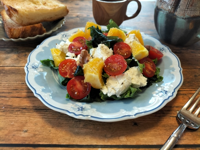 水切りヨーグルトの具沢山サラダランチ|高たんぱくでヘルシーなワンプレート