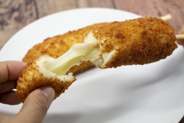 チーズハットグの作り方と伸びるチーズの家庭レシピ