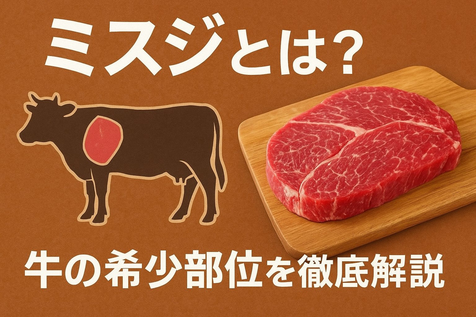 牛肉の希少部位ミスジ｜柔らかく旨味あふれる部位の特徴と美味しい焼き方ガイド