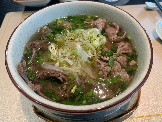 牛肉のフォー　本格レシピ　香辛料と米粉麺