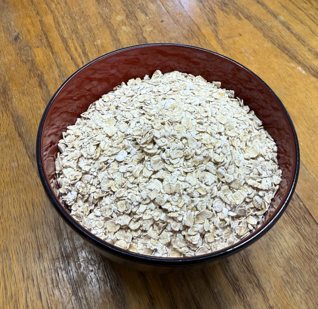 日食プレミアムピュアオートミールの中身写真