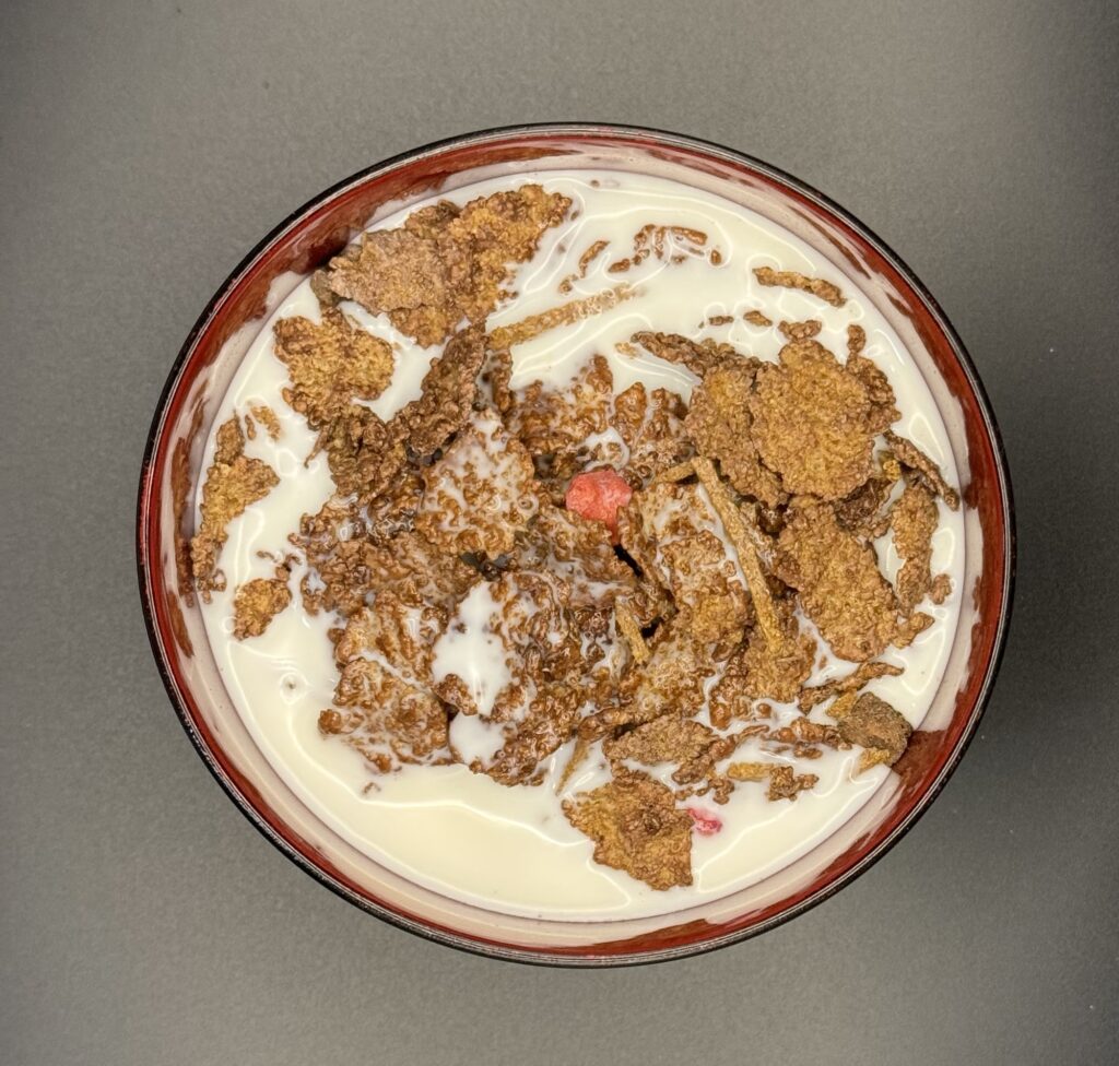 オールブラン ブランチョコフレークの味と食感（控えめな甘さとザクザク感）