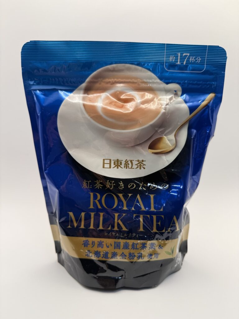 日東紅茶 紅茶好きのためのロイヤルミルクティーのパッケージ