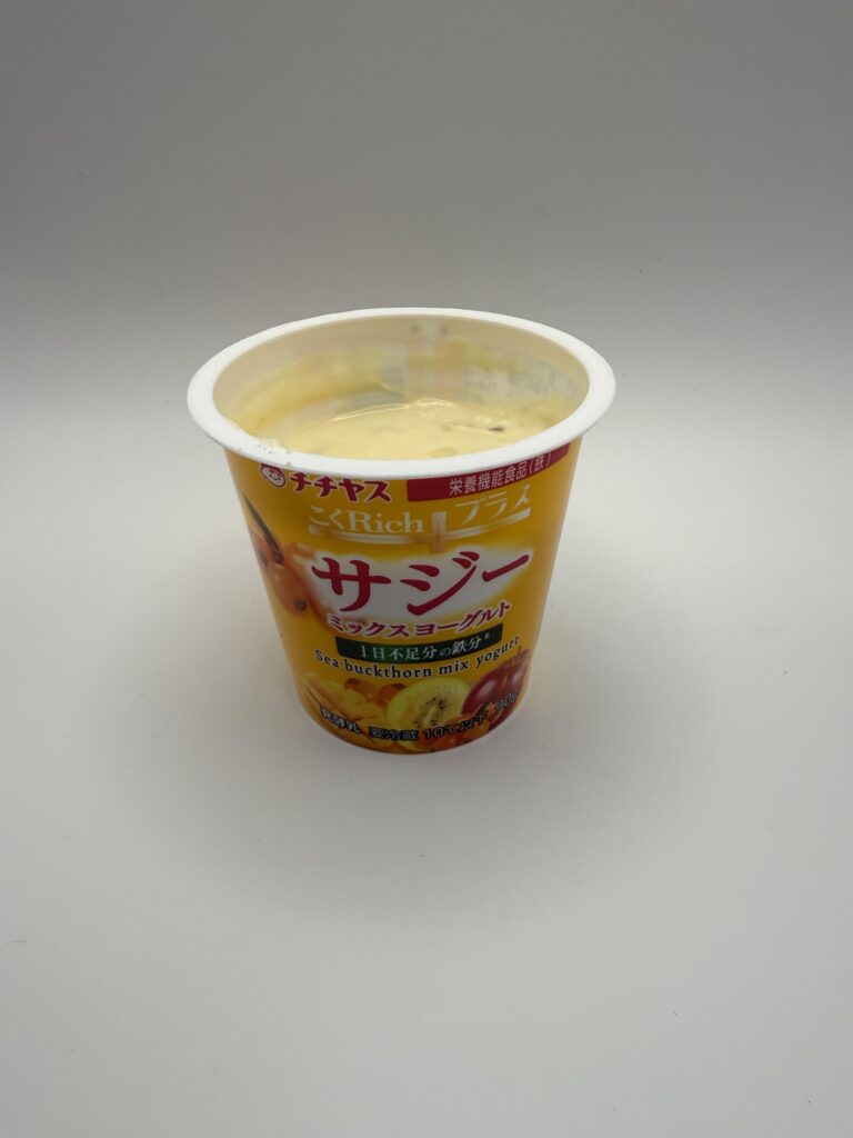 こくRichプラス サジーミックスヨーグルト 商品パッケージ