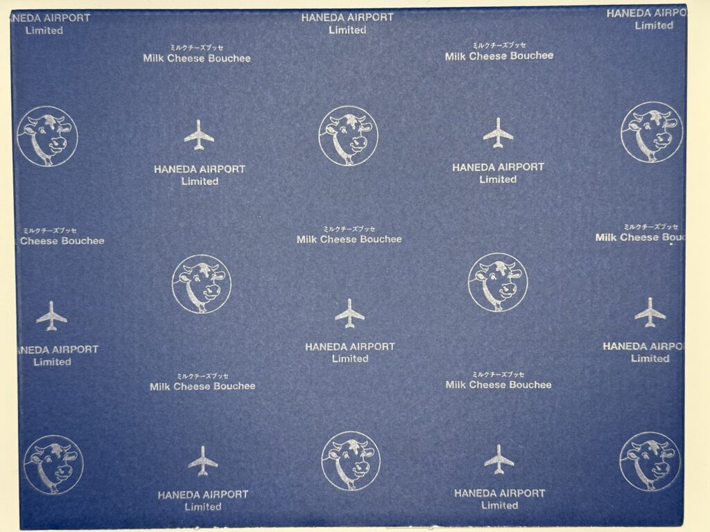 羽田空港限定 東京ミルクチーズ工場 ミルクチーズブッセ 飛行機モチーフデザイン