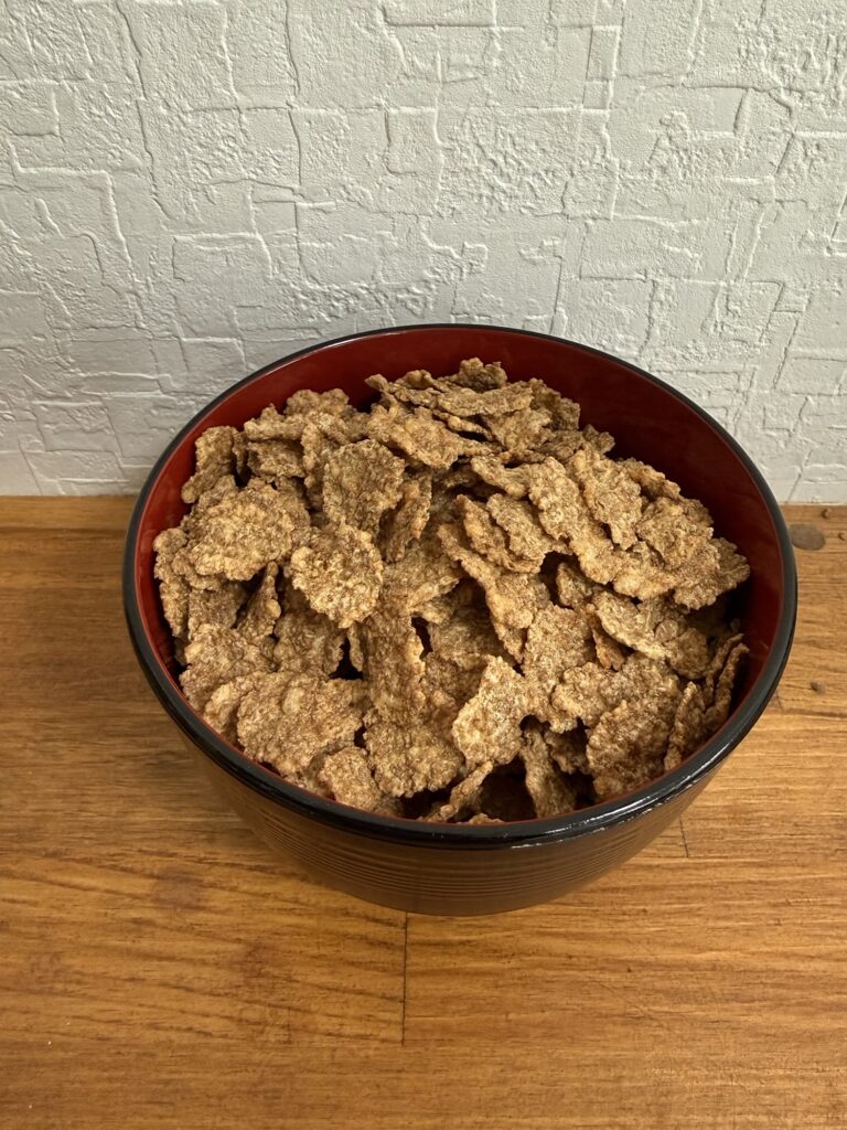 ケロッグ オールブラン ブランフレークの中身（小麦ブランフレーク）