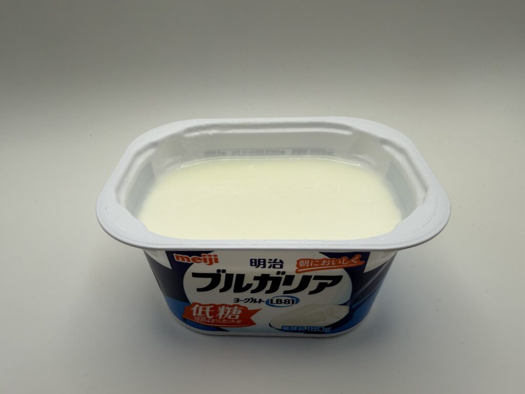 明治ブルガリアヨーグルト LB81 低糖の中身